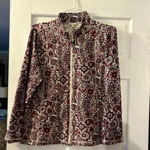 Talbots full zip jacket. like new